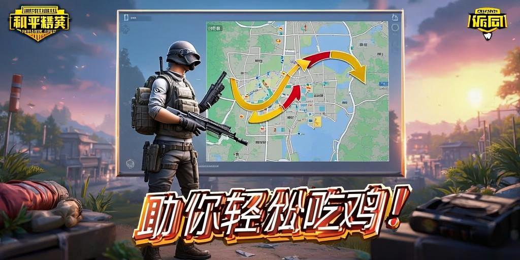 和平精英《先行者》外挂稳到飞起嘎嘎上分中